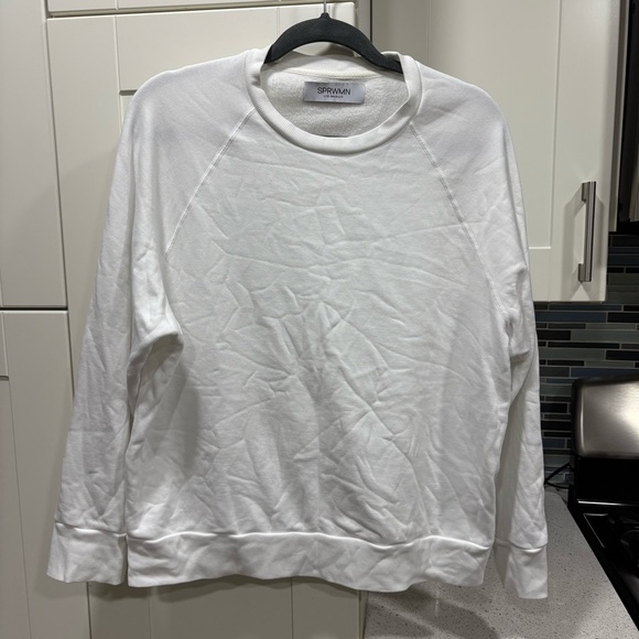 SPRWMN crew neck pullover sweatshirt - Picture 1 of 4